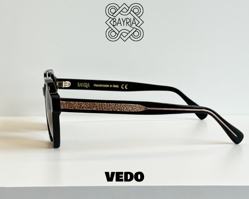 Aviator design sunglasses BAYRIA VARISIUM vedosunglasses.com black