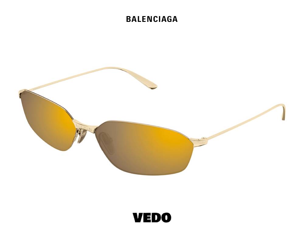 Balenciaga BB 0412S Superlight Geometric Sunglasses vedosunglasses.com gold