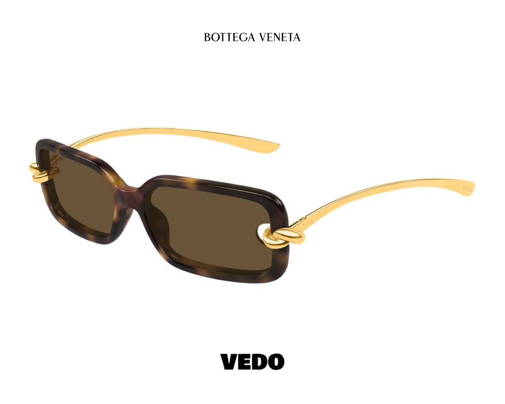 Bottega Veneta BV 1439 Knot Sunglasses vedosunglasses.com brown havana
