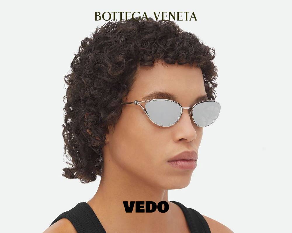 Bottega Veneta Knot Cat-Eye Sunglasses BV1330S