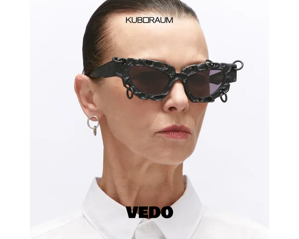 Limited Edition KUBORAUM F5 mask BM HC hypercore vedosunglasses black with rings