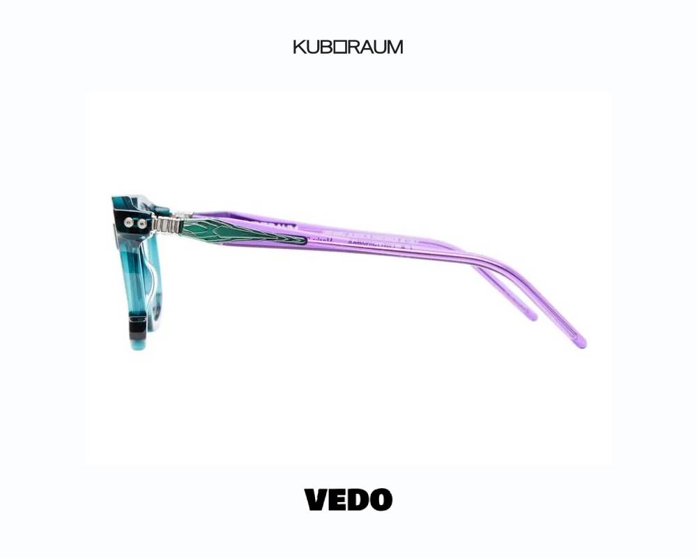 Kuboraum D71 woman Eyeglasses vedosunglasses.com green rain forest