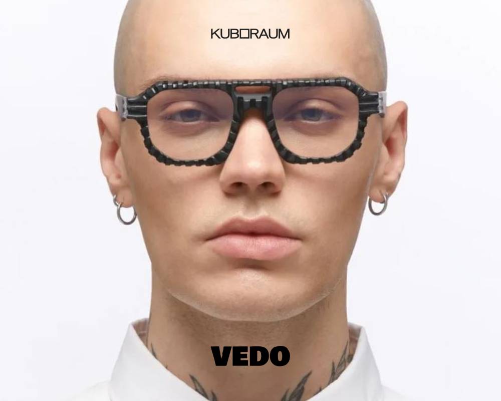 Kuboraum Mask K33 Double Bridge Aviator Design Eyeglasses