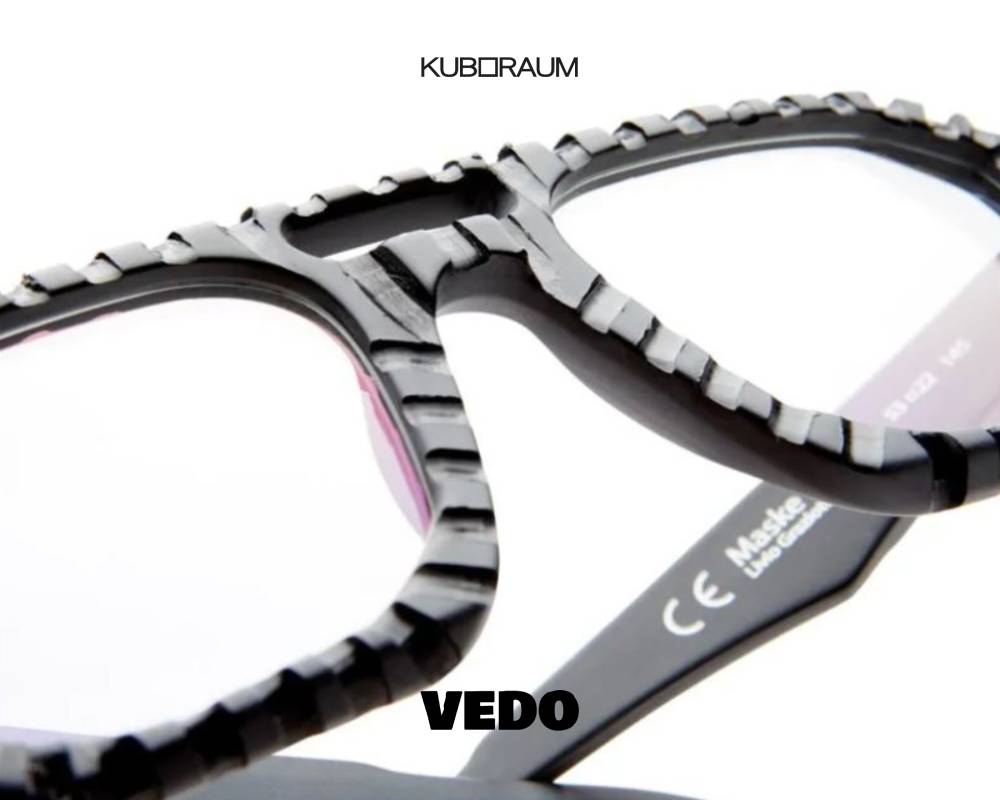 Kuboraum Mask K33 Double Bridge Aviator Design Eyeglasses