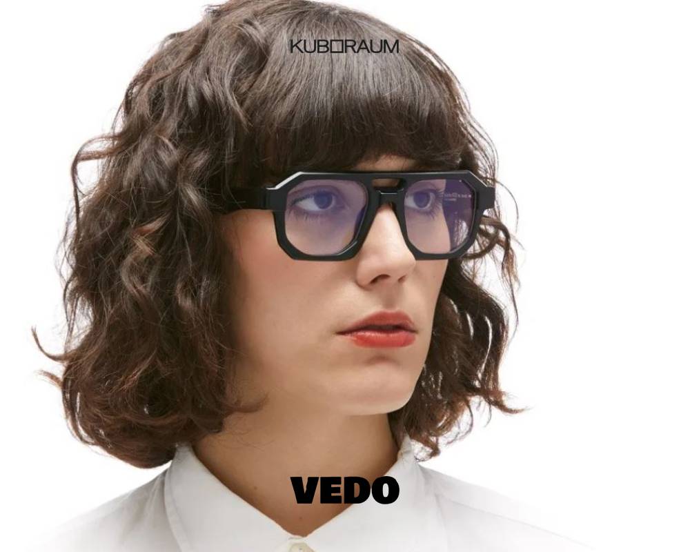 Kuboraum Mask K33 Double Bridge Aviator Design Eyeglasses
