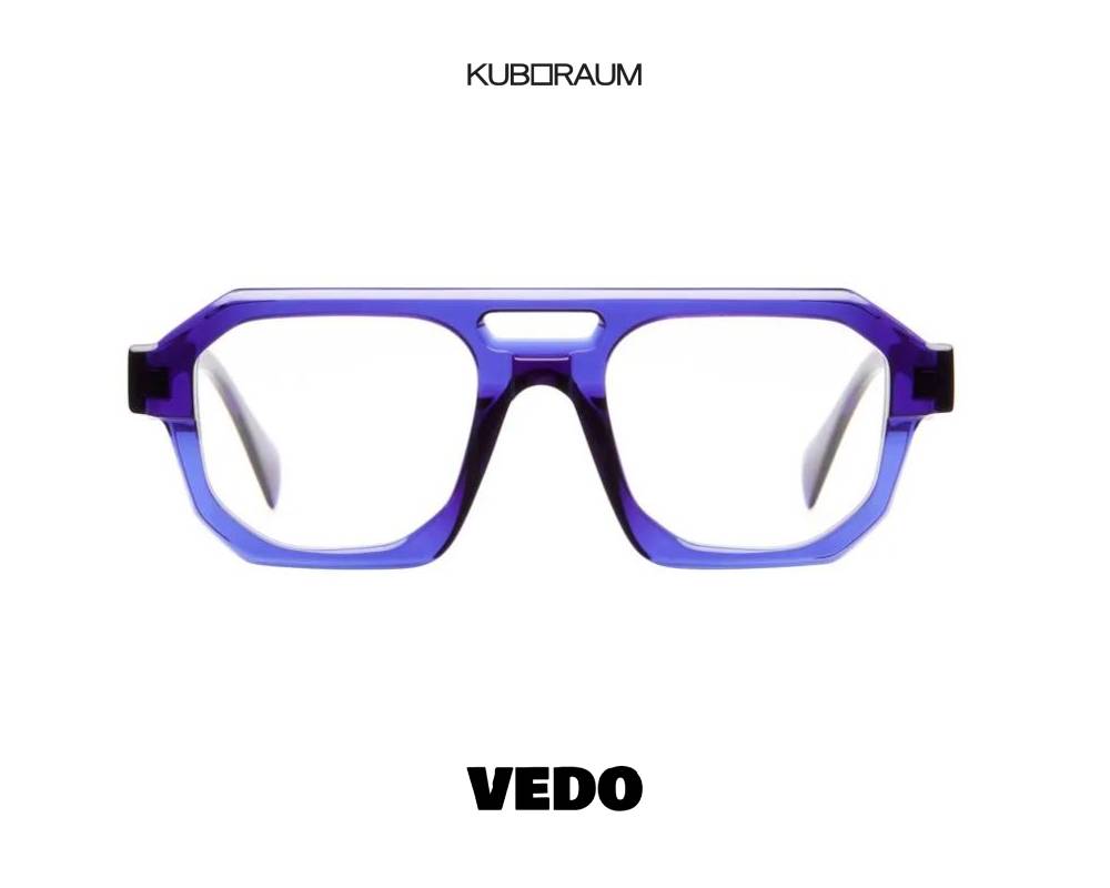 Kuboraum Mask K33 Double Bridge Aviator Design Eyeglasses