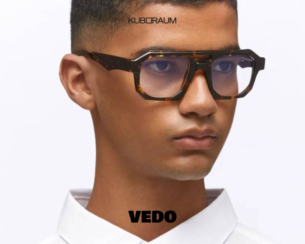 Kuboraum Mask K33 Double Bridge Aviator Design Eyeglasses