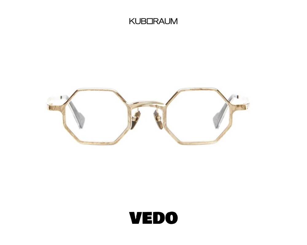 Kuboraum Mask Z19 Mini Hexagonal Metal Eyeglasses