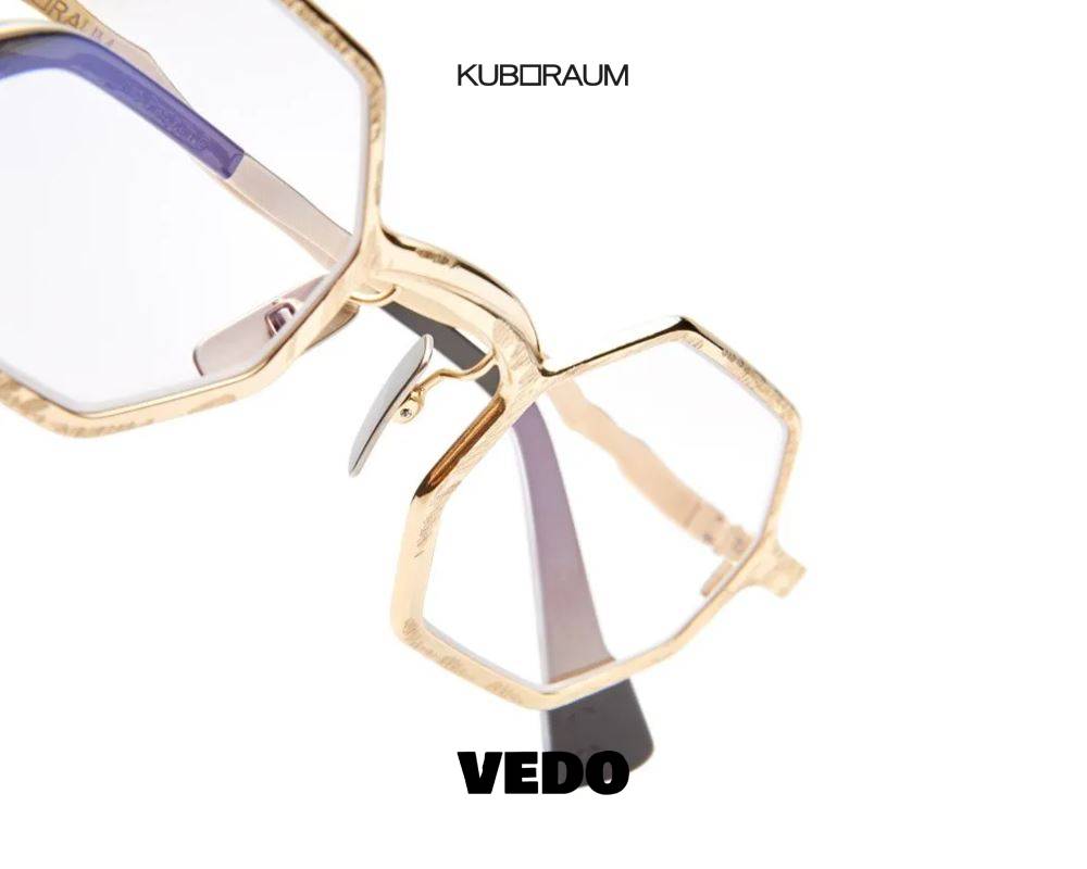 Kuboraum Mask Z19 Mini Hexagonal Metal Eyeglasses