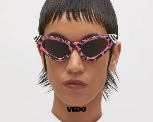 Kuboraum Y3 Feminine Cat-Eye Sunglasses vedosunglasses.com pop pink