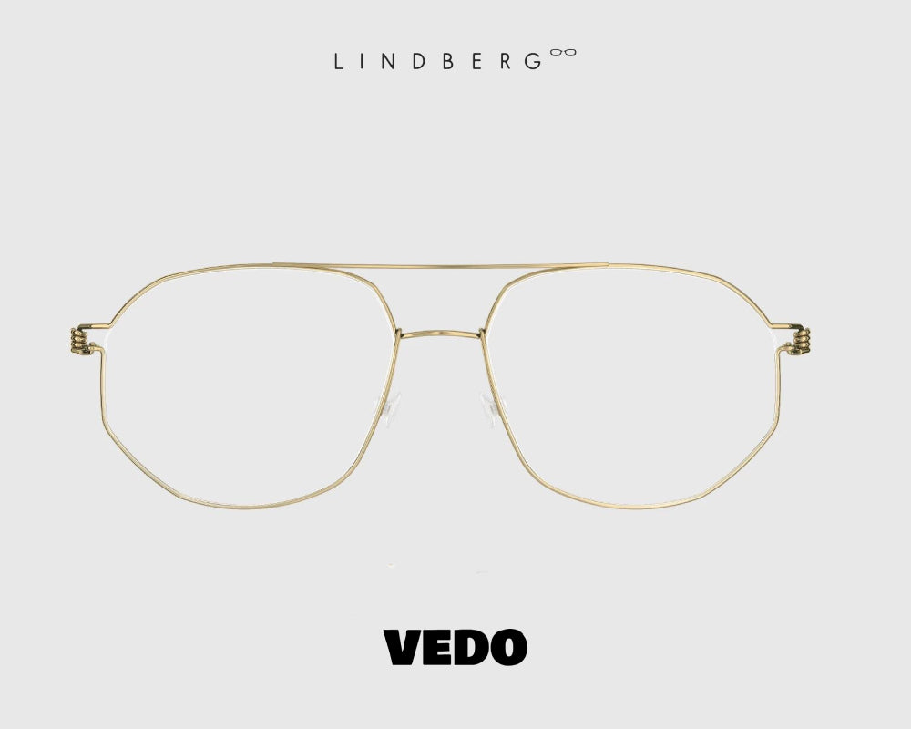 LINDBERG Air Titanium ANDREAS aviator eyeglasses vedosunglasses gold