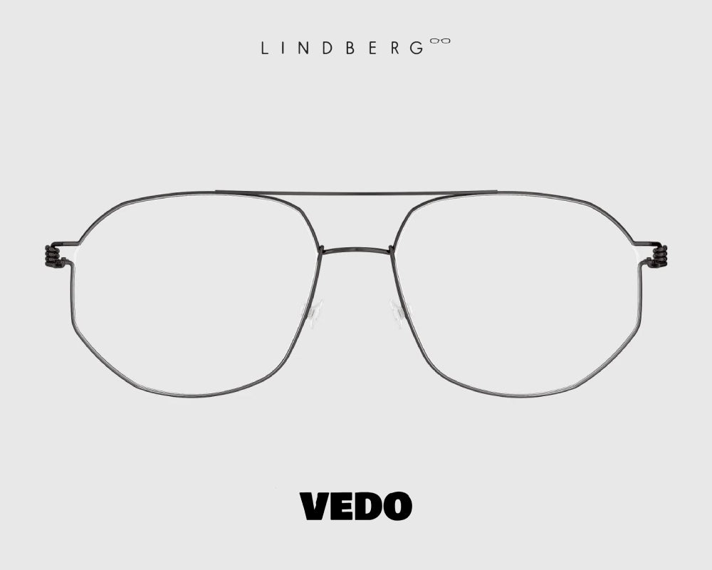 LINDBERG Air Titanium ANDREAS aviator eyeglasses vedosunglasses black