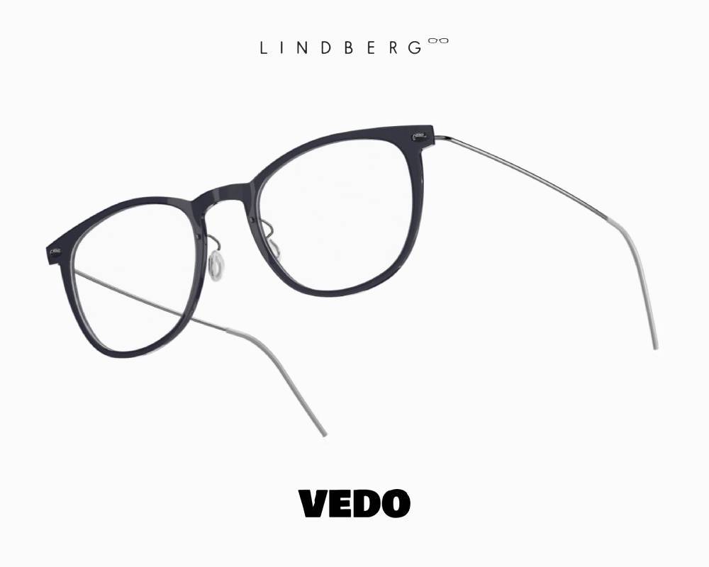 LINDBERG NOW 6529 Titanium Eyeglasses BLACK