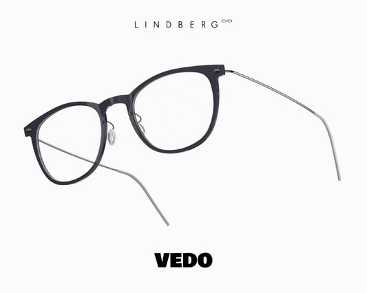LINDBERG NOW 6529 Titanium Eyeglasses BLACK