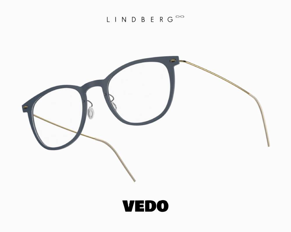 LINDBERG NOW 6529 Titanium Eyeglasses BLUE
