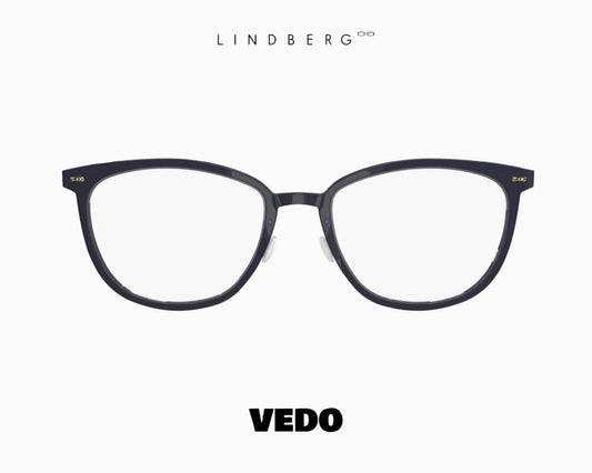 LINDBERG NOW 6647 Soft Cat-Eye Titanium Eyeglasses black