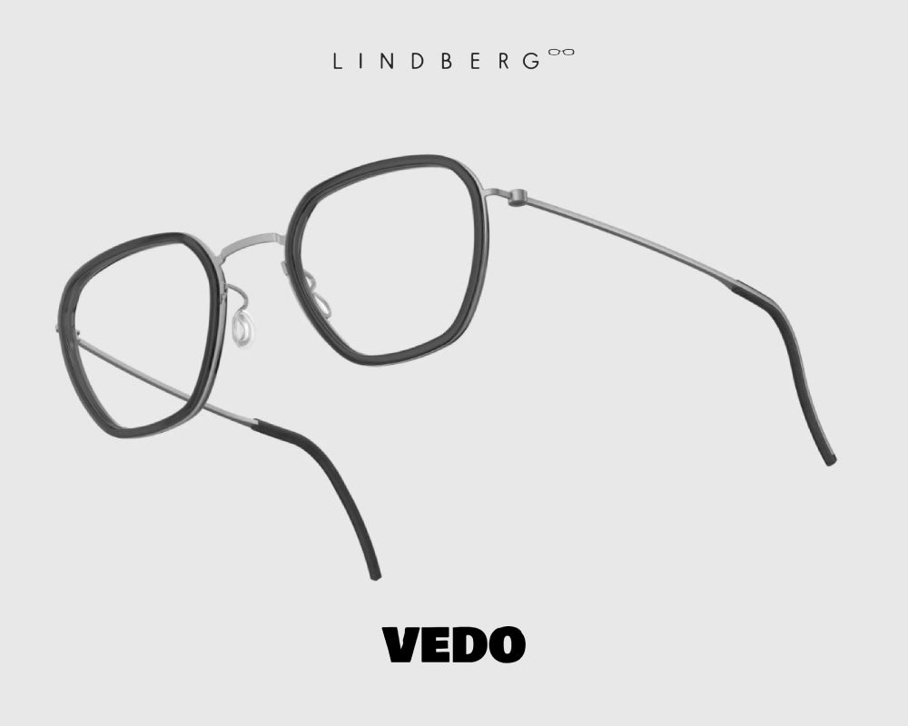 LINDBERG ThinTitanium 5806 trapezius eyeglasses vedosunglasses silver