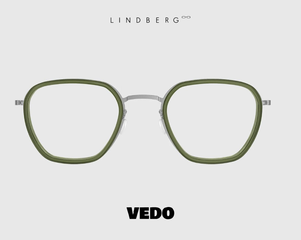 LINDBERG ThinTitanium 5806 trapezius eyeglasses vedosunglasses silver