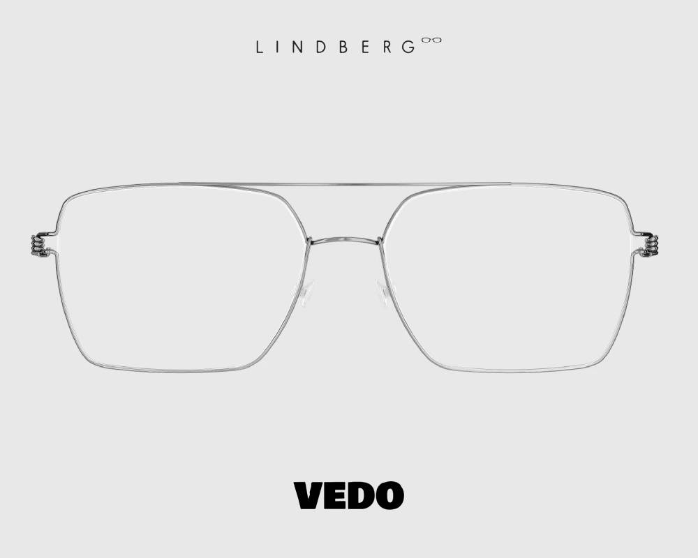 Lindberg Air Titanium Rim GUILLAUME Double Bridge Eyeglasses vedosunglasses silver