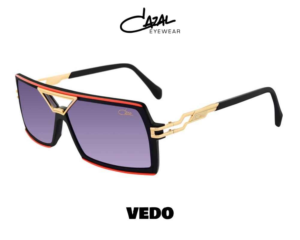 Multicolor sunglasses CAZAL model 8509 vedosunglasses black and red