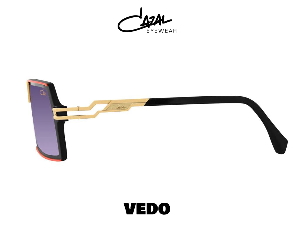 Multicolor sunglasses CAZAL model 8509 vedosunglasses black and red