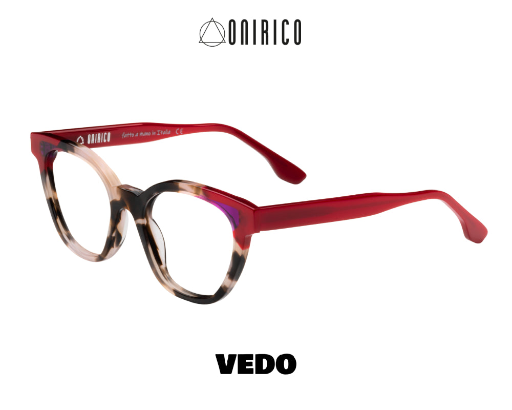 ONIRICO ON118 Small Cat-Eye Eyeglasses vedosunglasses.com light havana red auctions