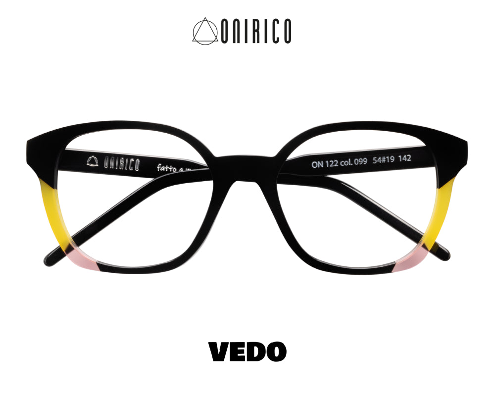 ONIRICO ON122 Roundly Oversize Eyeglasses vedosunglasses.com black