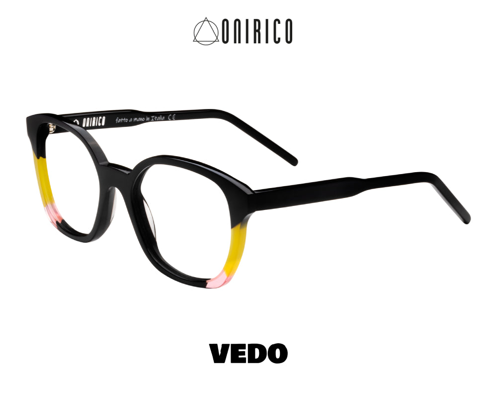 ONIRICO ON122 Roundly Oversize Eyeglasses vedosunglasses.com black