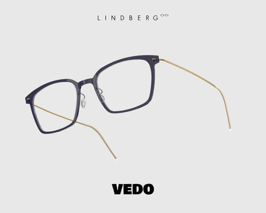 Rectangular LINDBERG NOW 6536 eyeglasses vedosunglasses blue