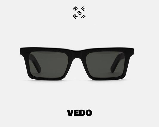 Rectangular sunglasses Retrosuperfuture 1968 vedosunglasses black