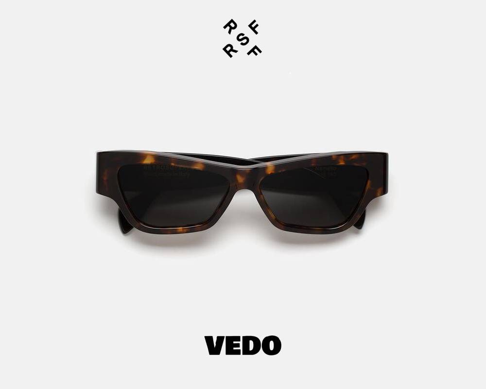 Cat eye bold sunglasses Retrosuperfuture NAMEKO vedosunglasses brown havana