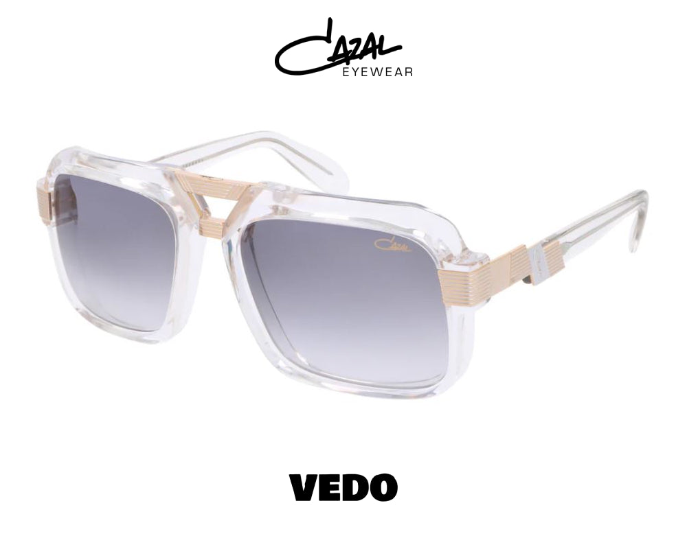 Squared aviator CAZAL Legends model 669 vedosunglasses crystal