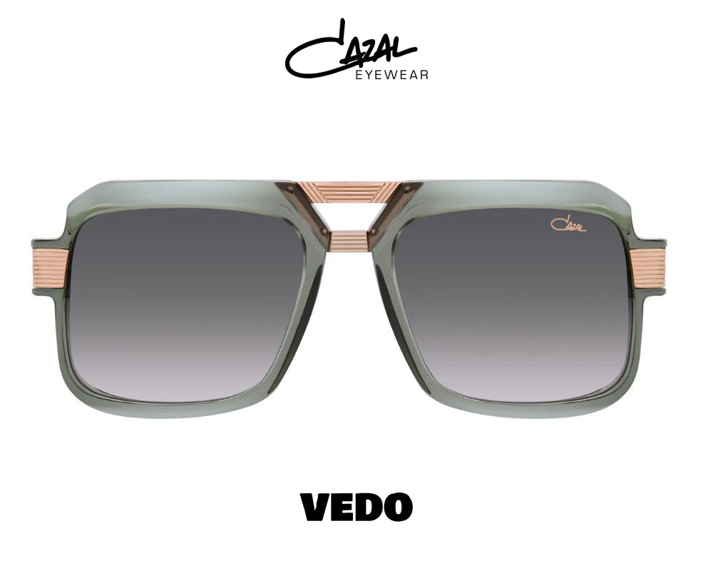 Squared aviator CAZAL Legends model 669 vedosunglasses green