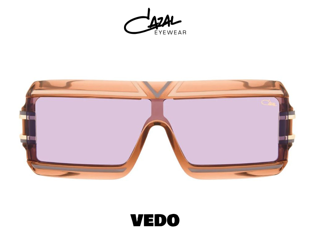 Squared colored sunglasses CAZAL model 856 legend vedosunglasses brown