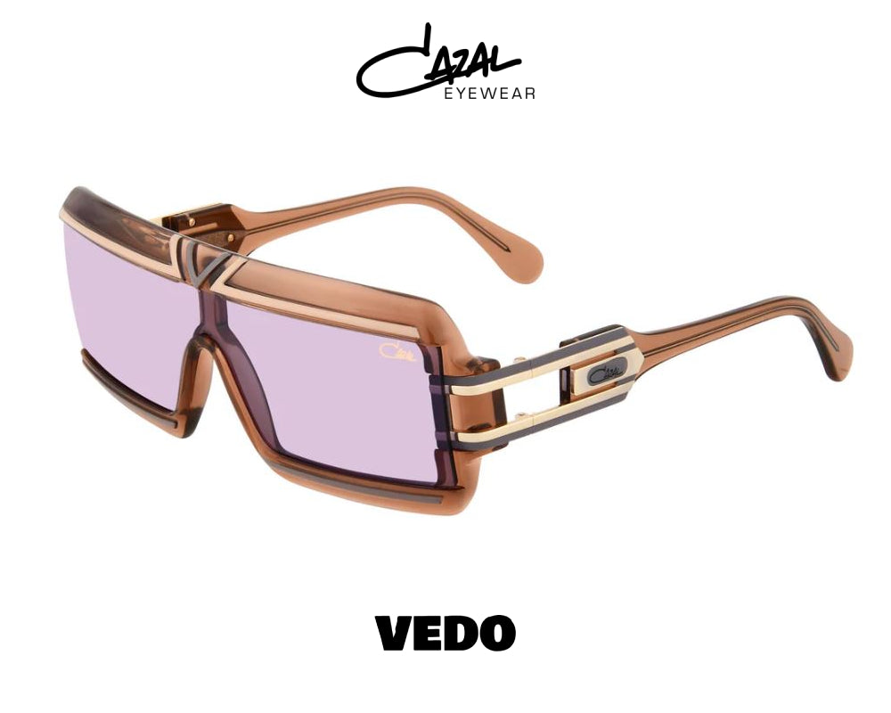 Squared colored sunglasses CAZAL model 856 legend vedosunglasses brown