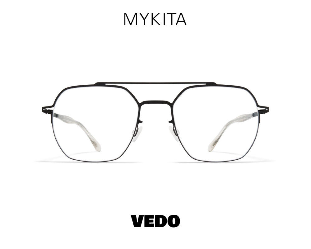 Double bridge eyeglasses MYKITA ARLO vedosunglasses.com black