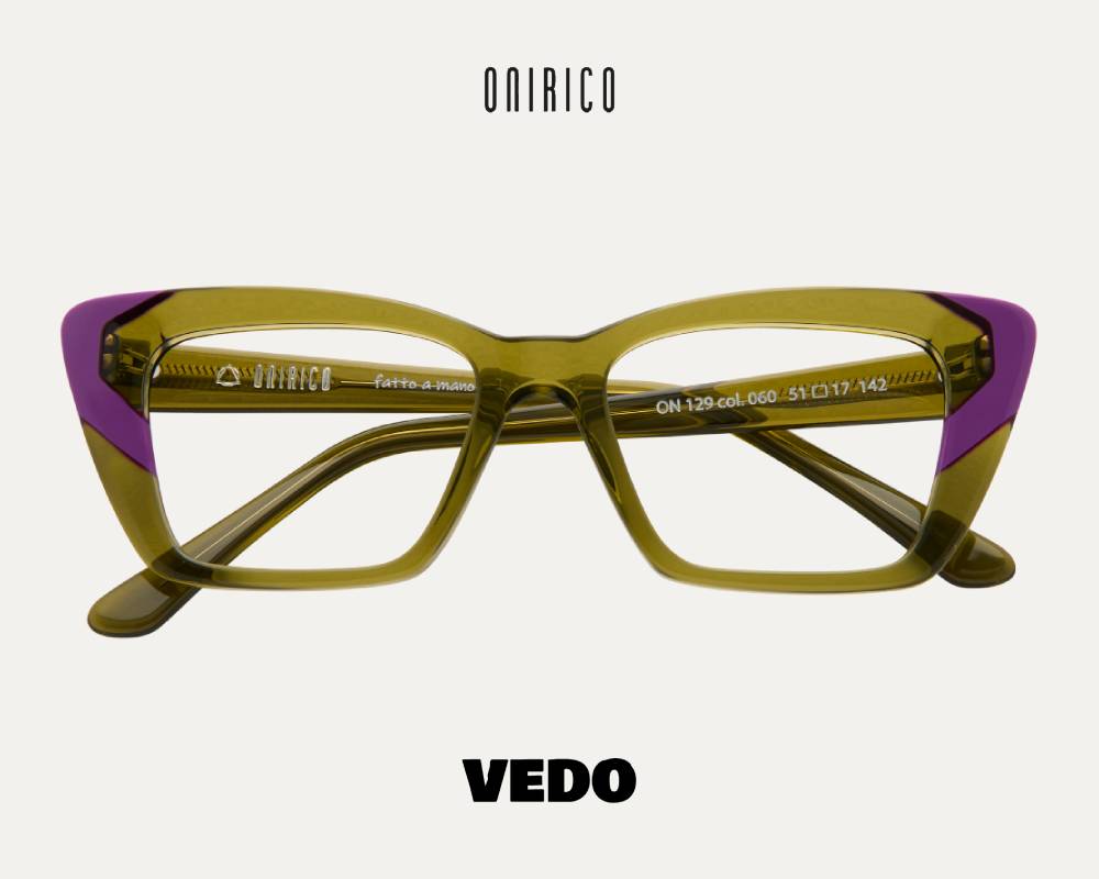 Italy Handmade cat eye eyewear ONIRICO ON 129 vedosunglasses.com green crystal