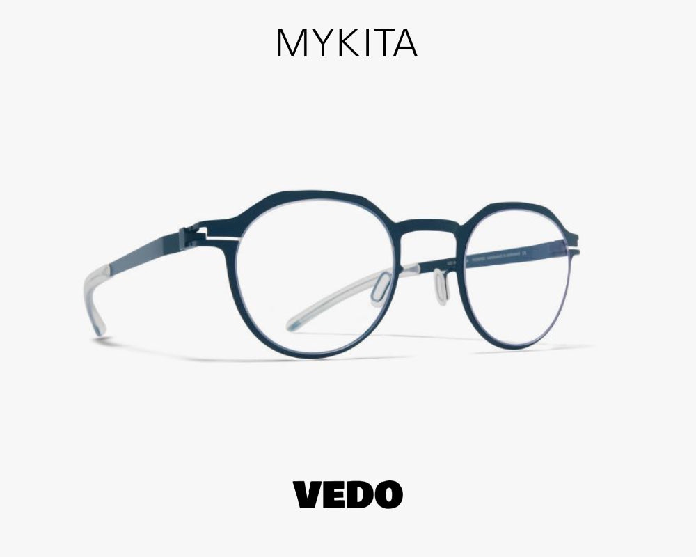 Round eyeglasses MYKITA Decades ARMSTRONG vedosunglasses.com turquoise