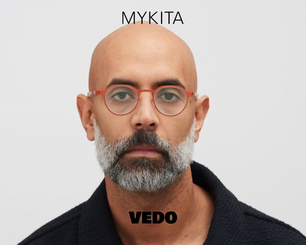 Round eyeglasses MYKITA Decades ARMSTRONG vedosunglasses.com orange