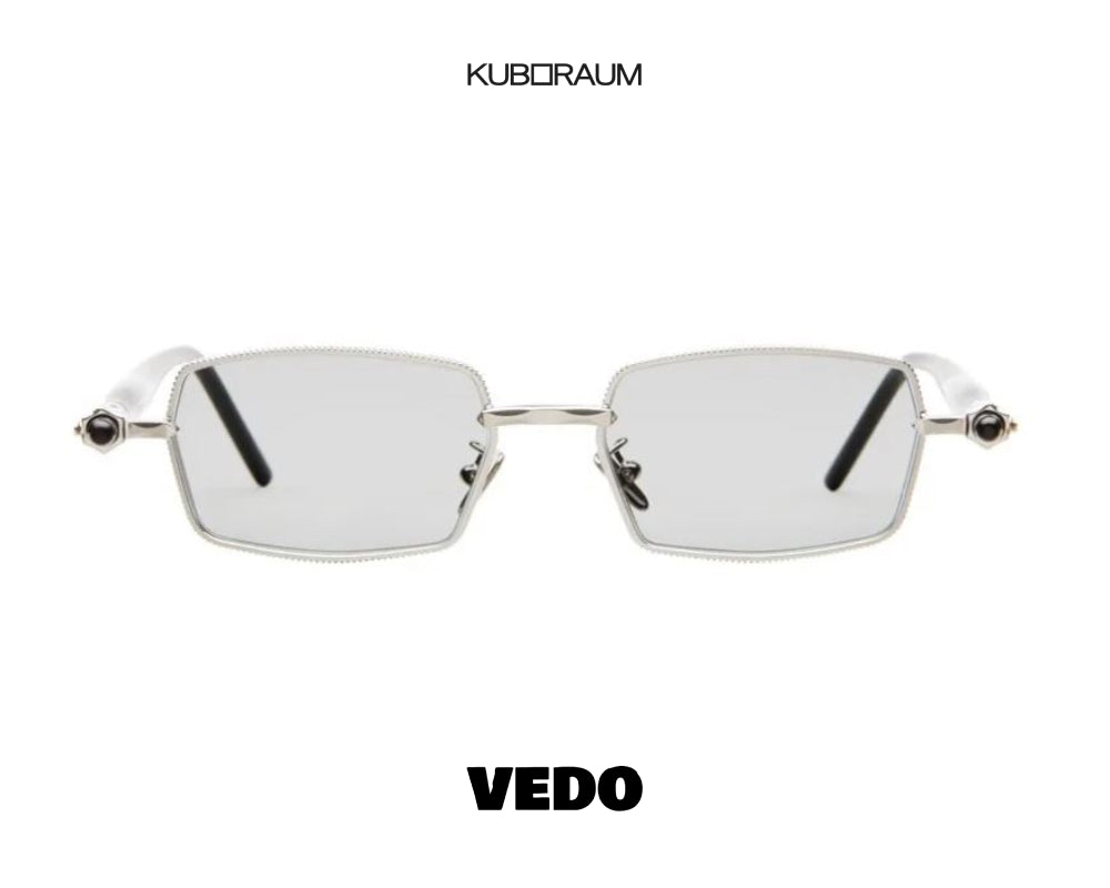 Metal square eyeglasses KUBORAUM Maske P73