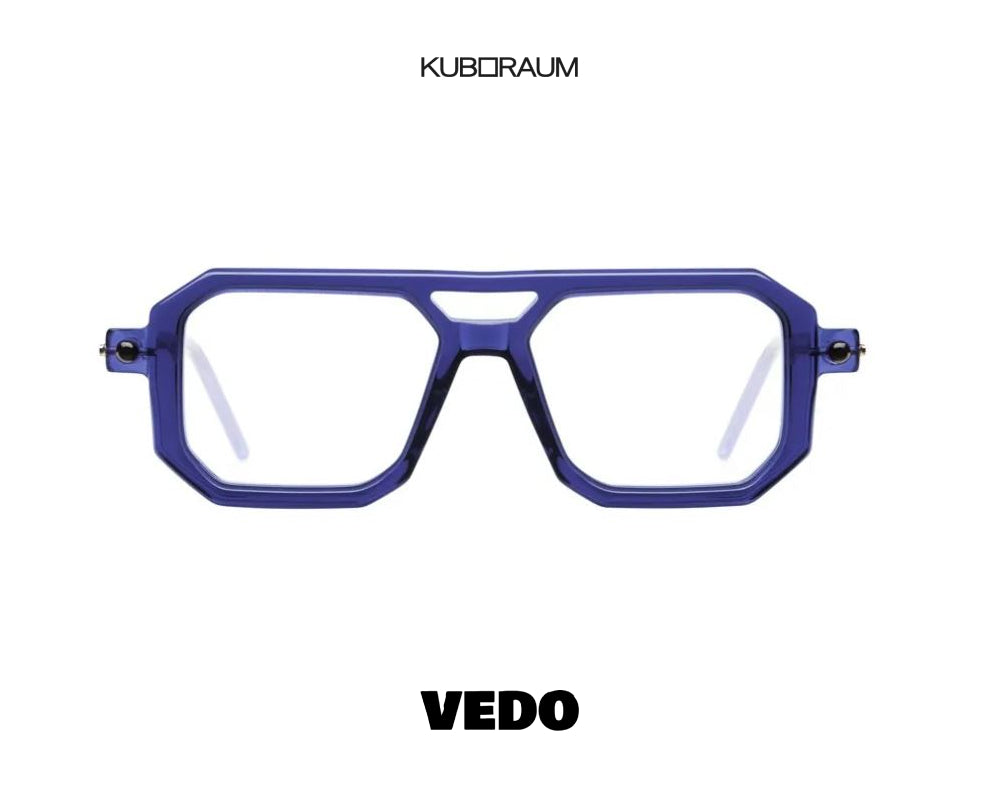 Square geometrical aviator KUBORAUM Maske P8