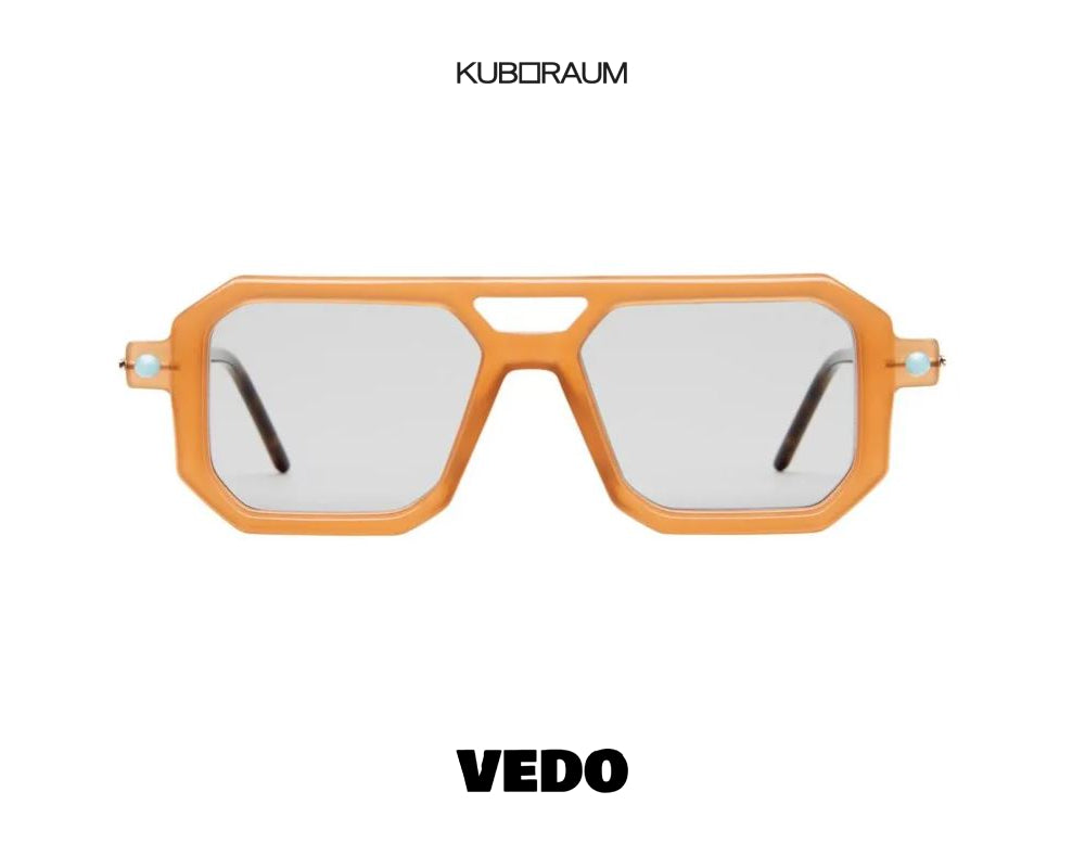 Square geometrical aviator KUBORAUM Maske P8