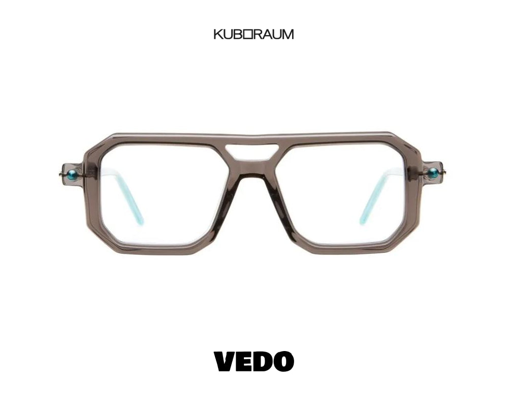 Square geometrical aviator KUBORAUM Maske P8