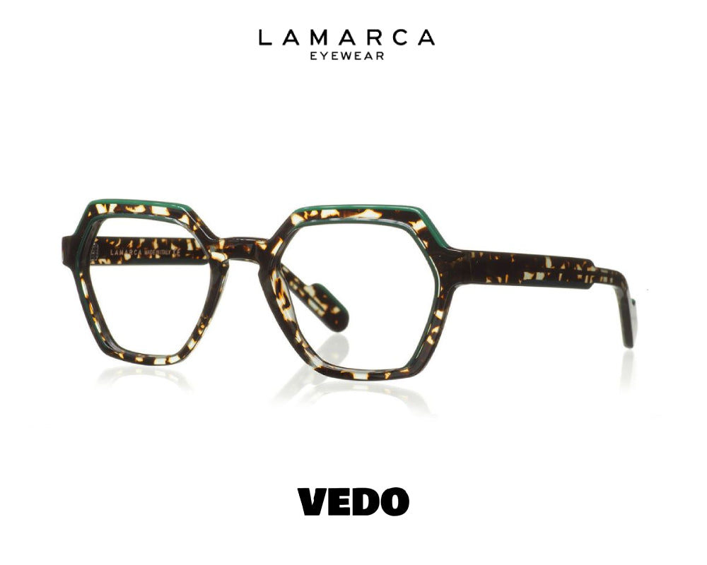 Hexagonal design eyewear LAMARCA Policromie 126