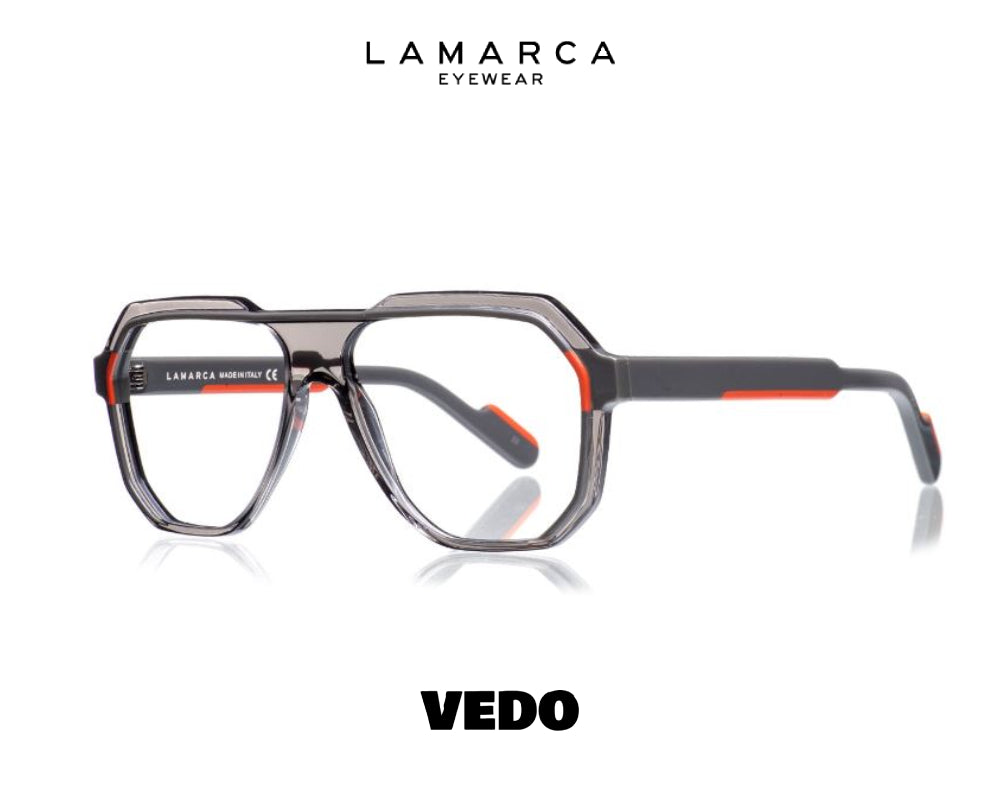Aviator design eyewear LAMARCA Policromie 140