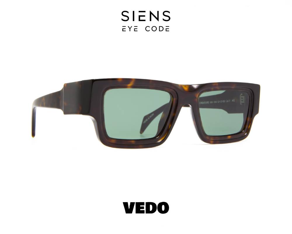 Extra bold SIENS EYE CODE 069 sunglasses vedosunglasses.com brown havana