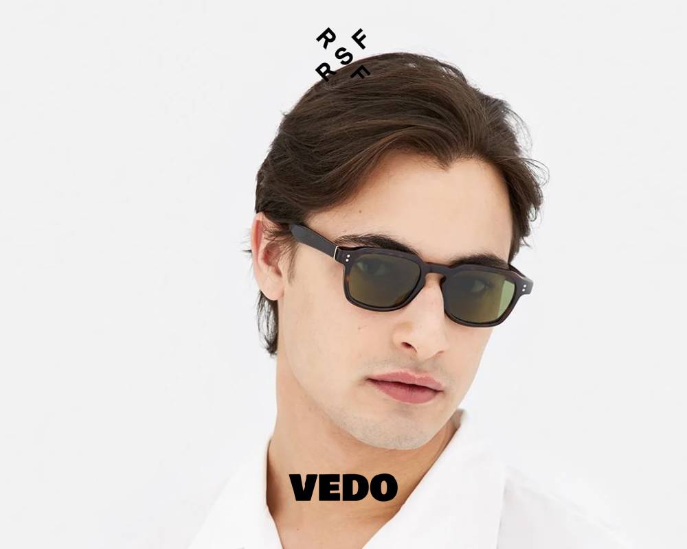 Vintage squared sunglasses Retrosuperfuture LUCE vedosunglasses brown havana