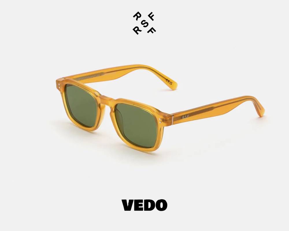 Vintage squared sunglasses Retrosuperfuture LUCE vedosunglasses honey