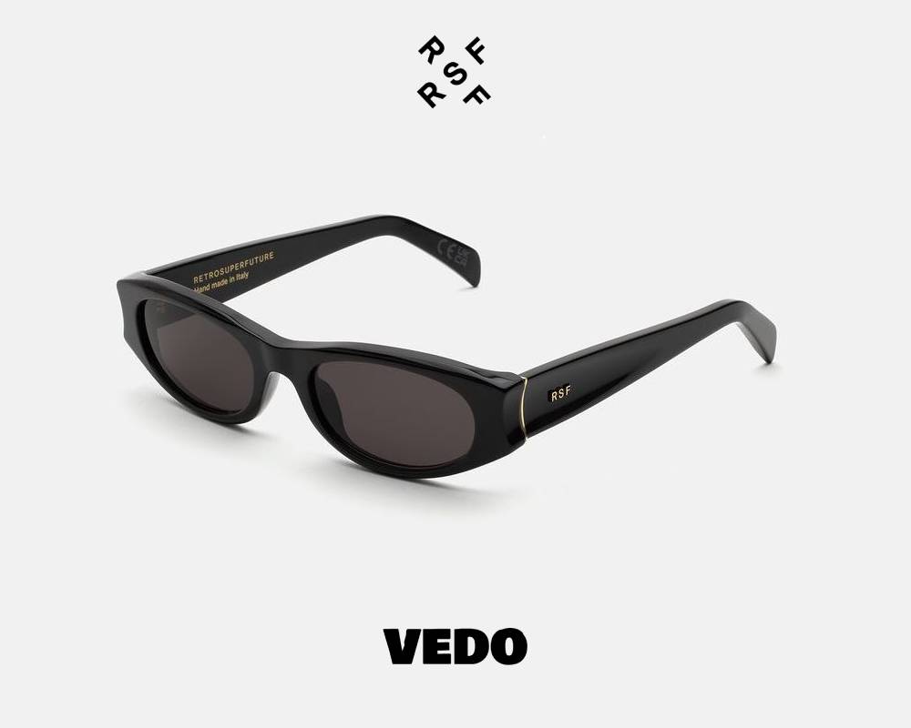 Oval sunglasses new Retrosuperfuture RAZZO vedosunglasses black