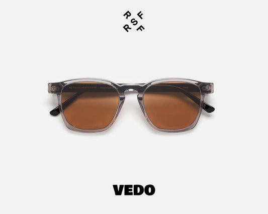 Rectangular sunglasses Retrosuperfuture UNICO vedosunglasses grey crystal